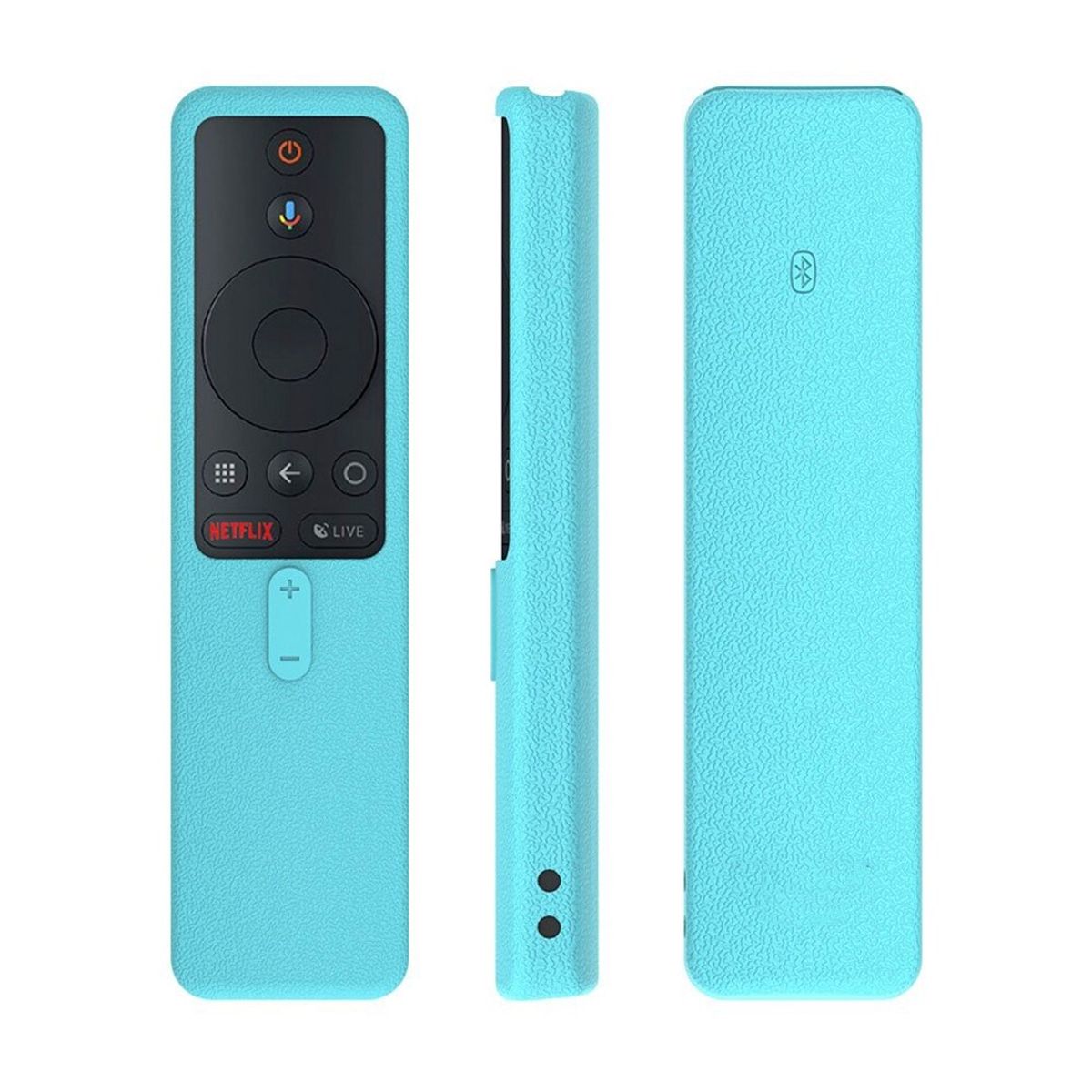 SIKAI - Funda Para Control Xiaomi Mi Box s Tv Stick - Celeste Fosforescente