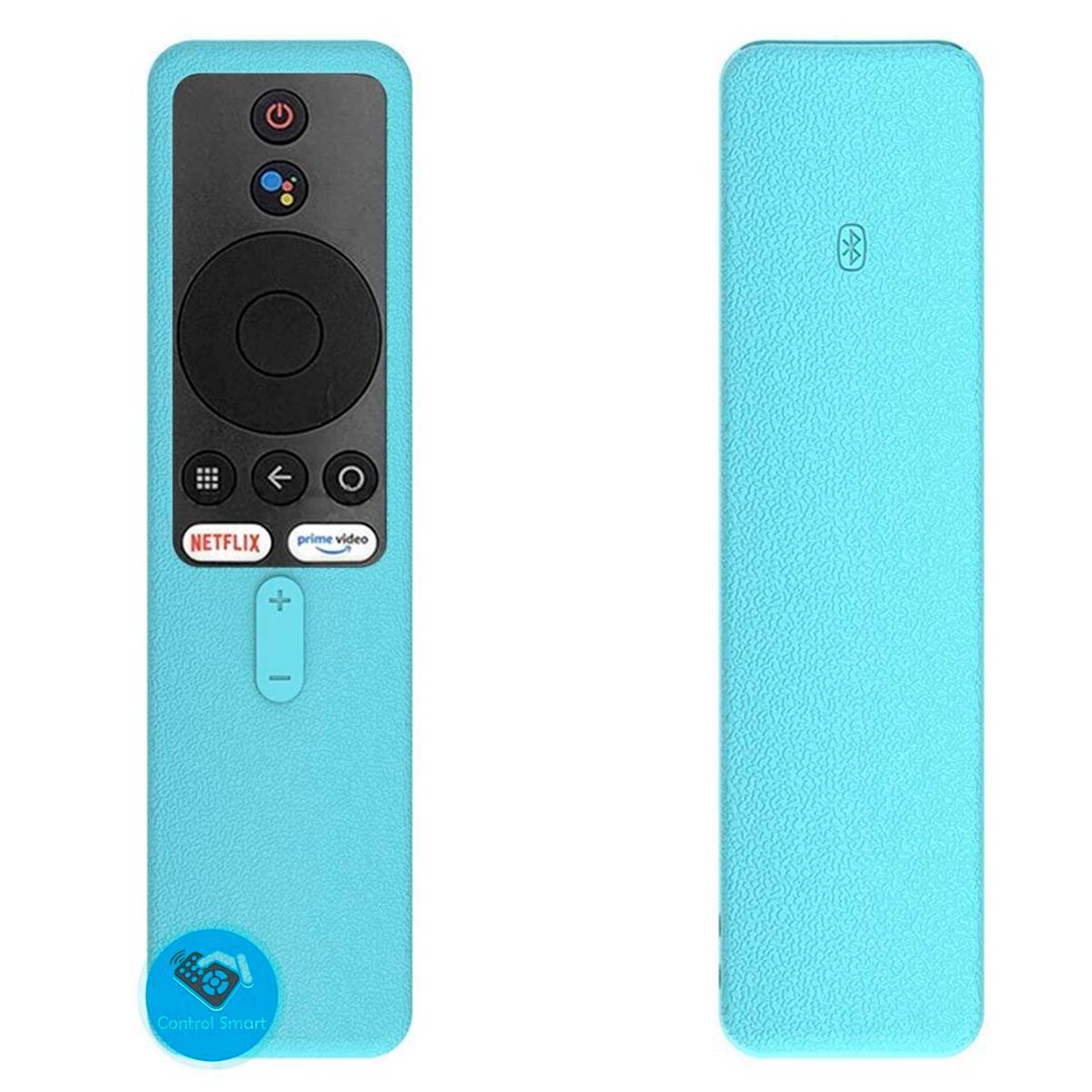SIKAI - Funda Para Control Xiaomi Mi Box s Tv Stick - Celeste Fosforescente