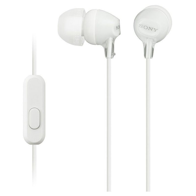 SONY - Audífonos sony in ear mdr-ex15lp extra bass - blanco
