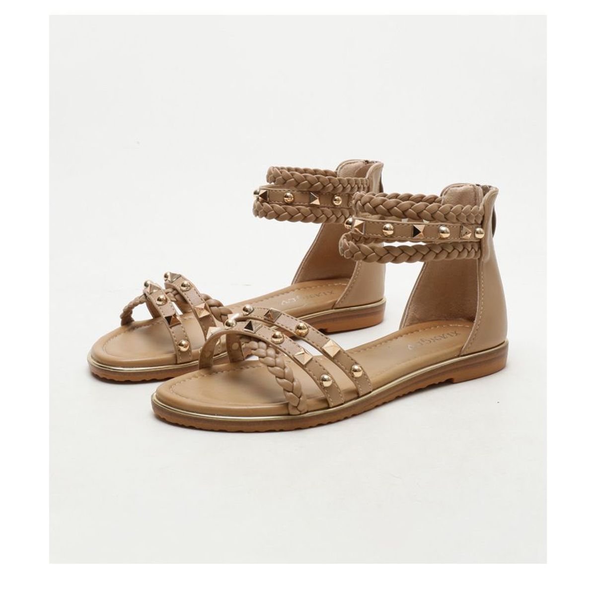 BLWOENS - Sandalias de mujer zapatillas con cuña pantuflas zapatos para mujer