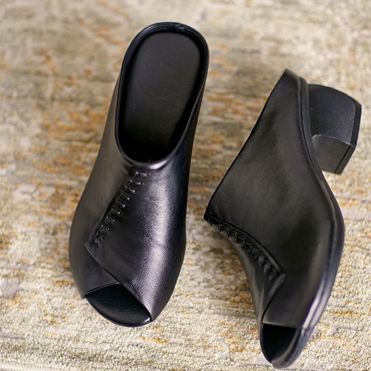 BLWOENS - Sandalias de mujer zapatillas con tacón grueso zapatos para mujer