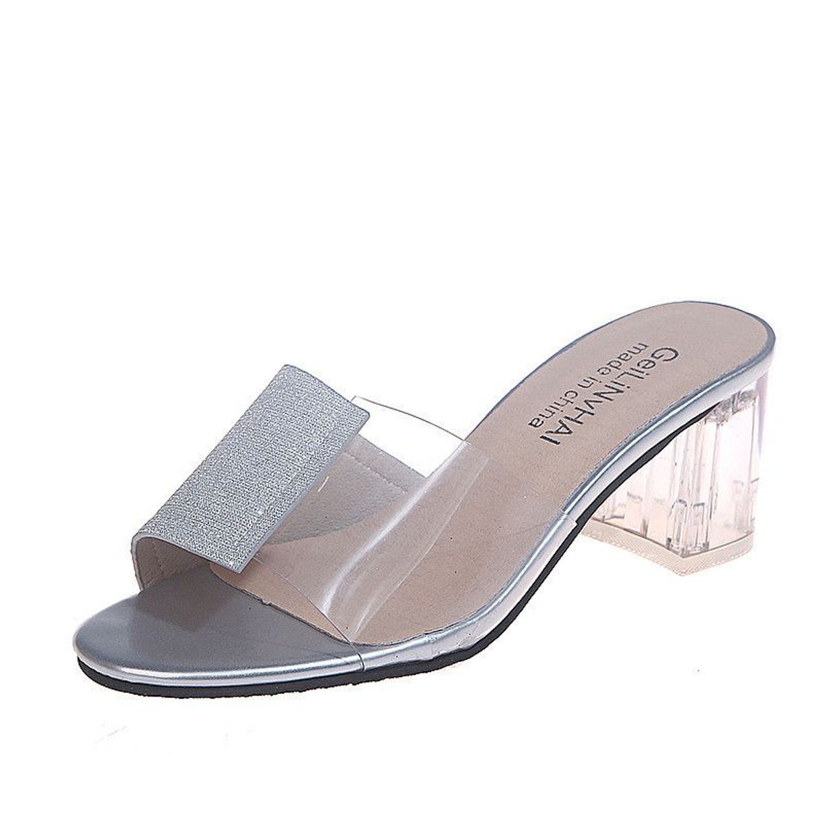 BLWOENS - Sandalias de mujer zapatillas con tacón grueso zapatos para mujer