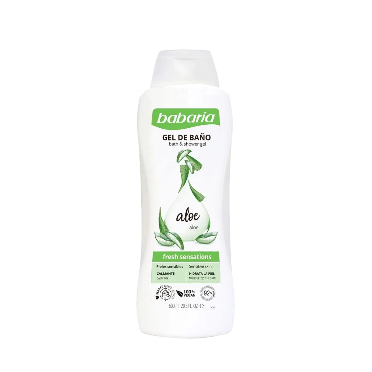BABARIA - Gel de Ducha Aloe Vera