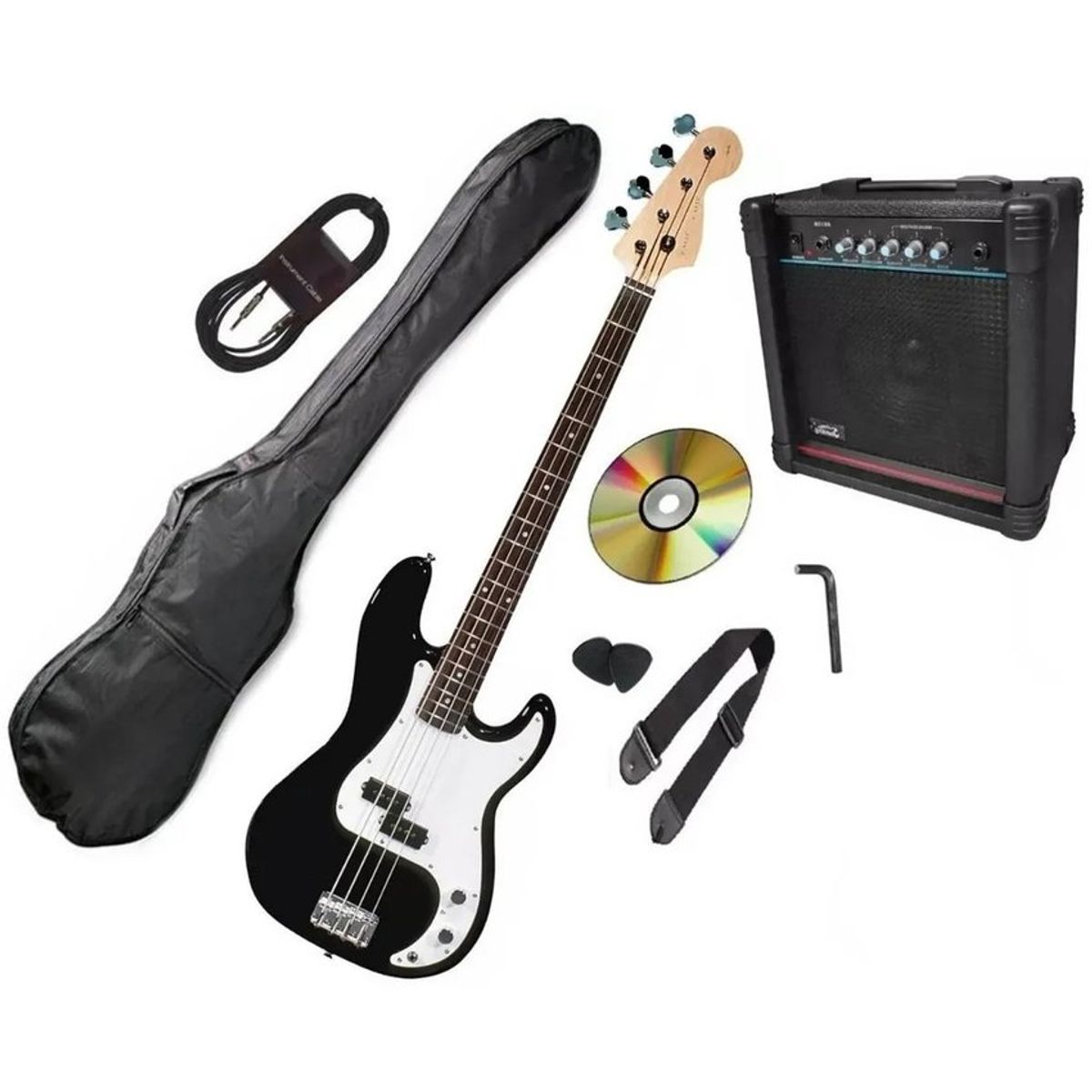 VOZZEX - Bajo electrico vozzex pack amplificador