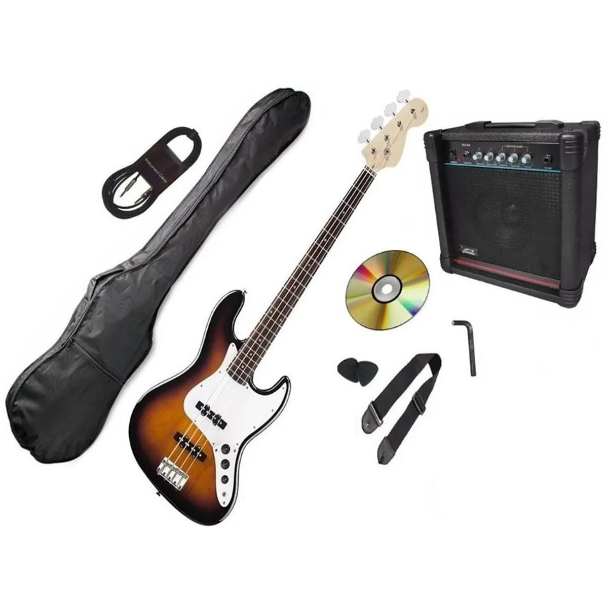 VOZZEX - Bajo electrico vozzex pack amplificador