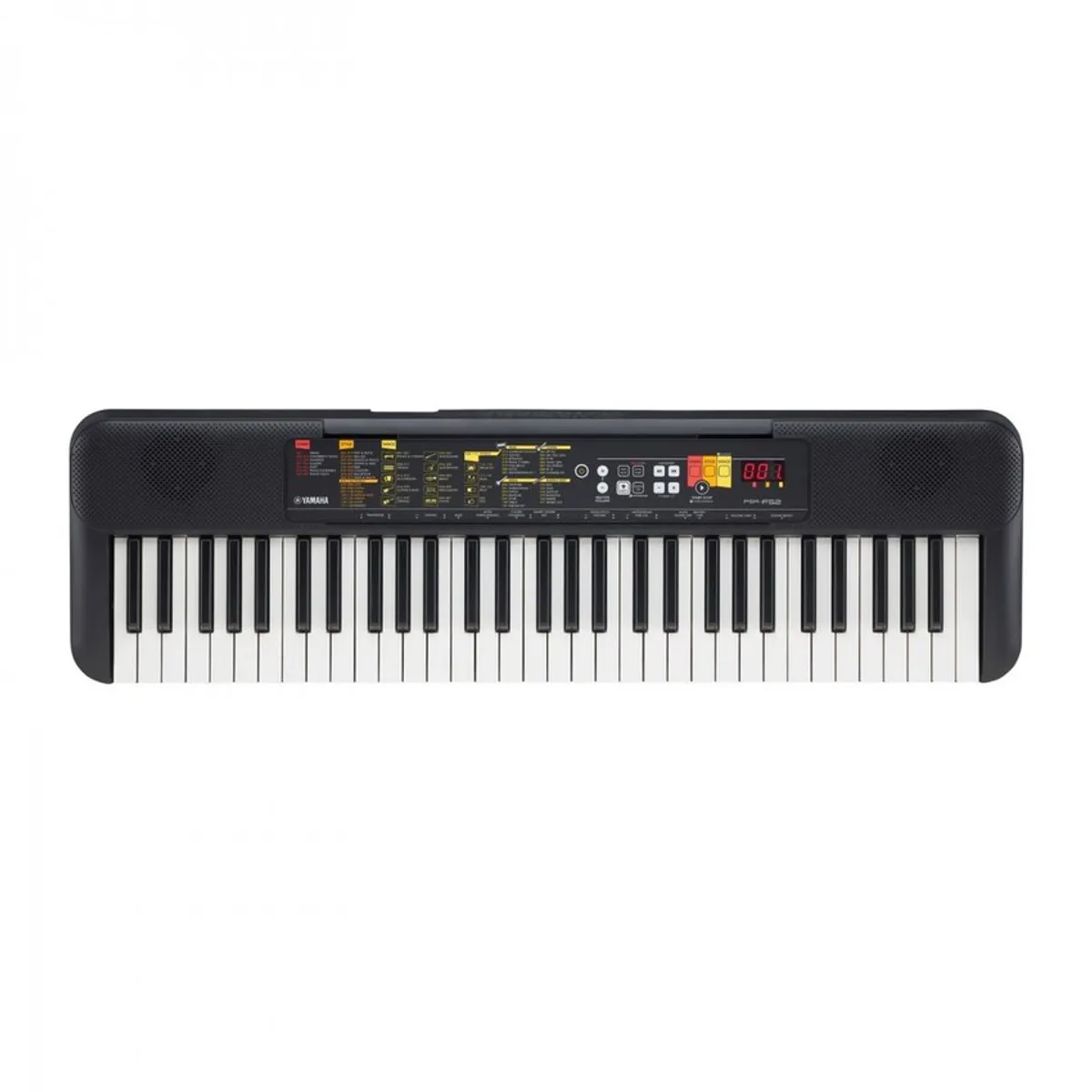 YAMAHA - Teclado yamaha psr f52  5 octavas 61 teclas -  negro