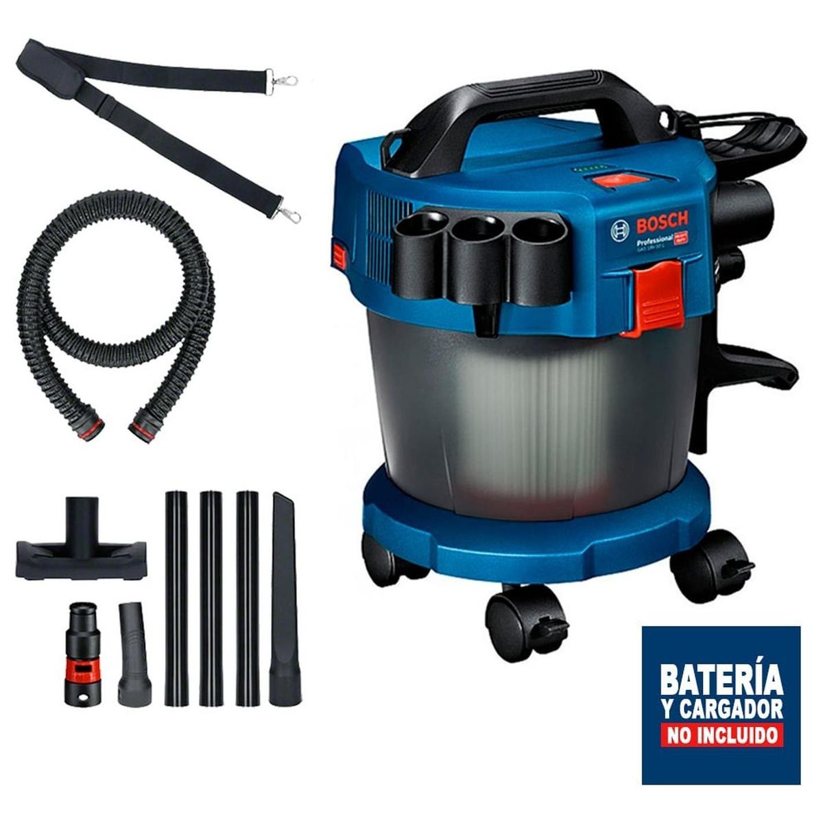 BOSCH - Aspiradora Inalámbrica Bosch GAS 18V-10 L 18V (Baretool)
