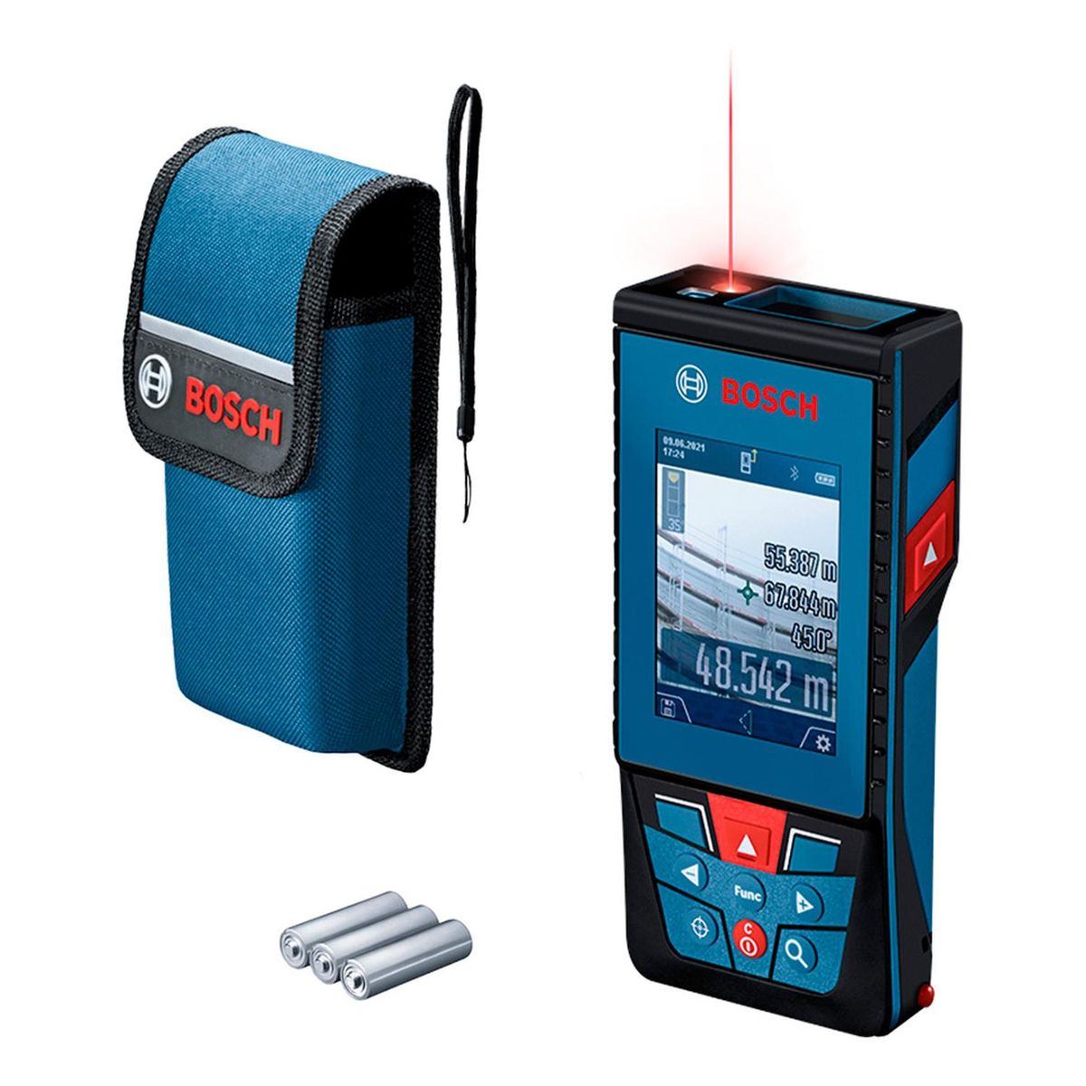 BOSCH - Medidor Distancia Láser Bosch GLM 100-25 C Profesional 100 m