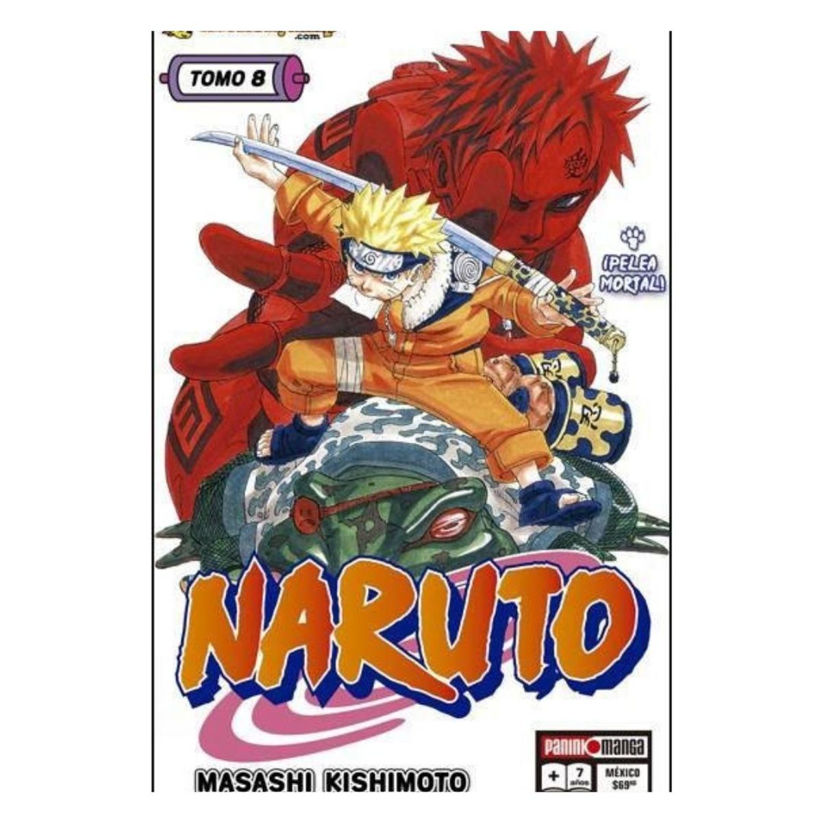 PANINI - MANGA NARUTO 08 - PANINI