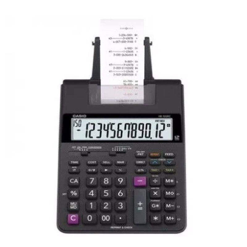 CASIO - Calculadora con Wincha Casio HR-100RC