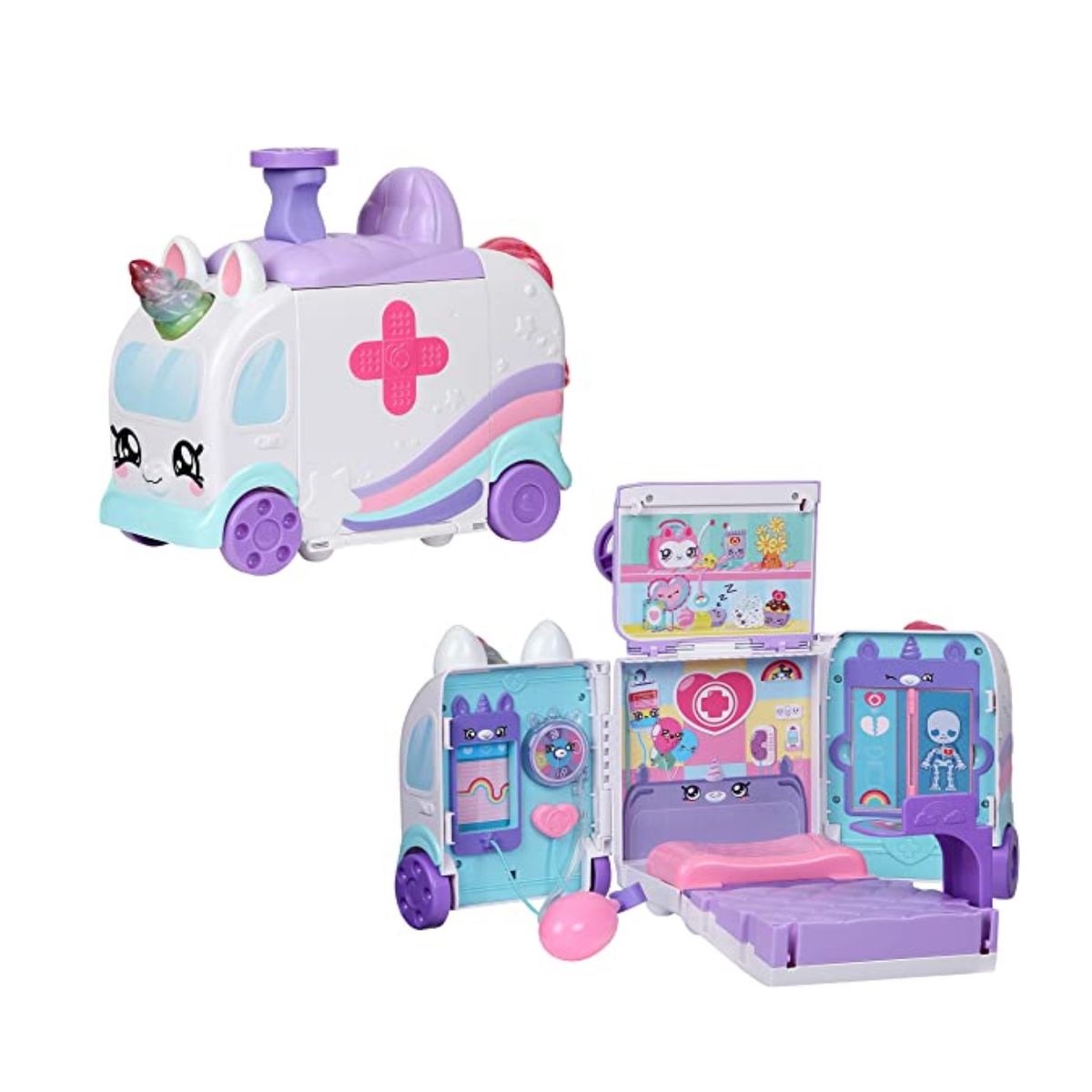 KINDI KIDS - KINDI KIDS S3 SET AMBULANCIA DE UNICORNIO 50040