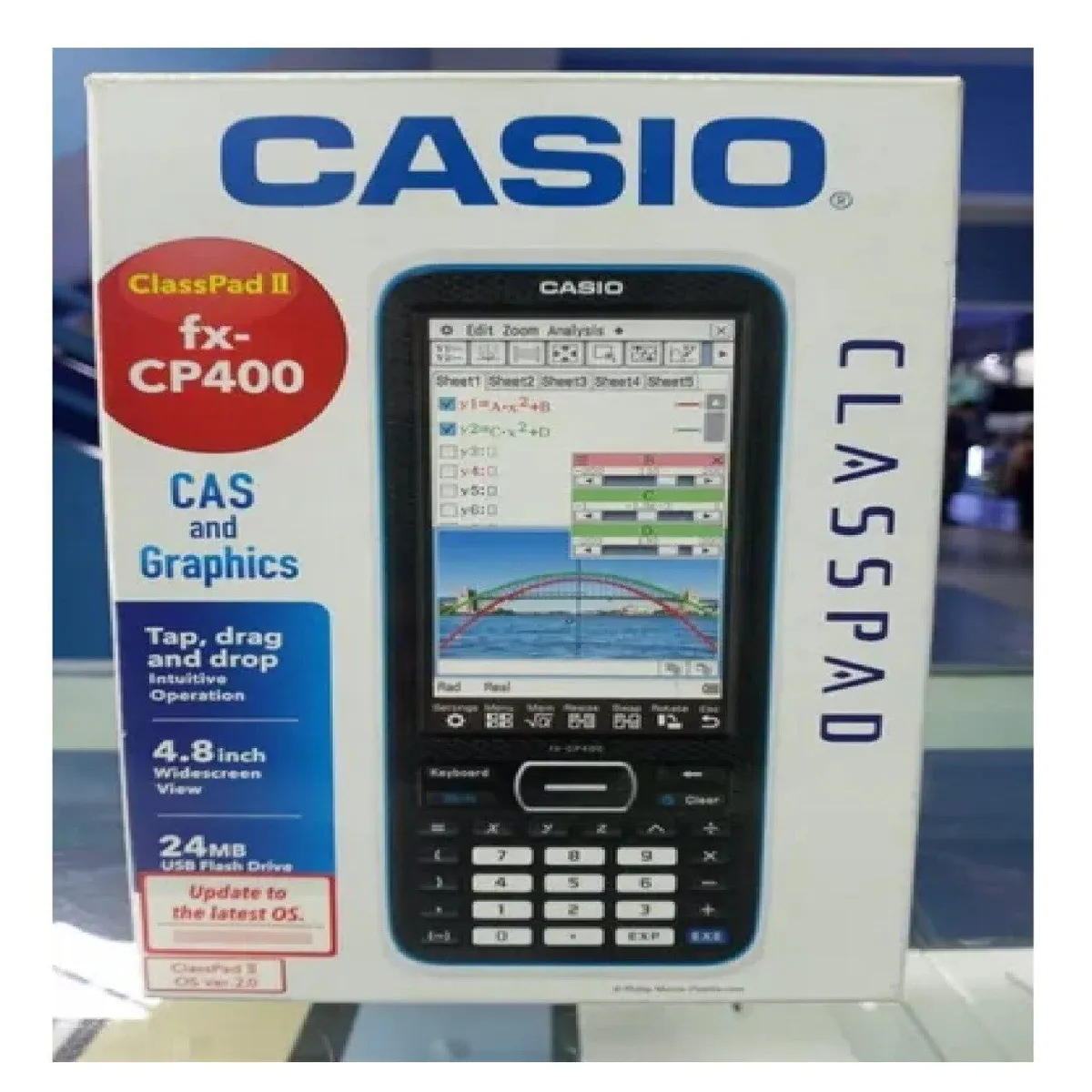 CASIO - Calculadora Cientifica Classpad Ii Fx-cp400
