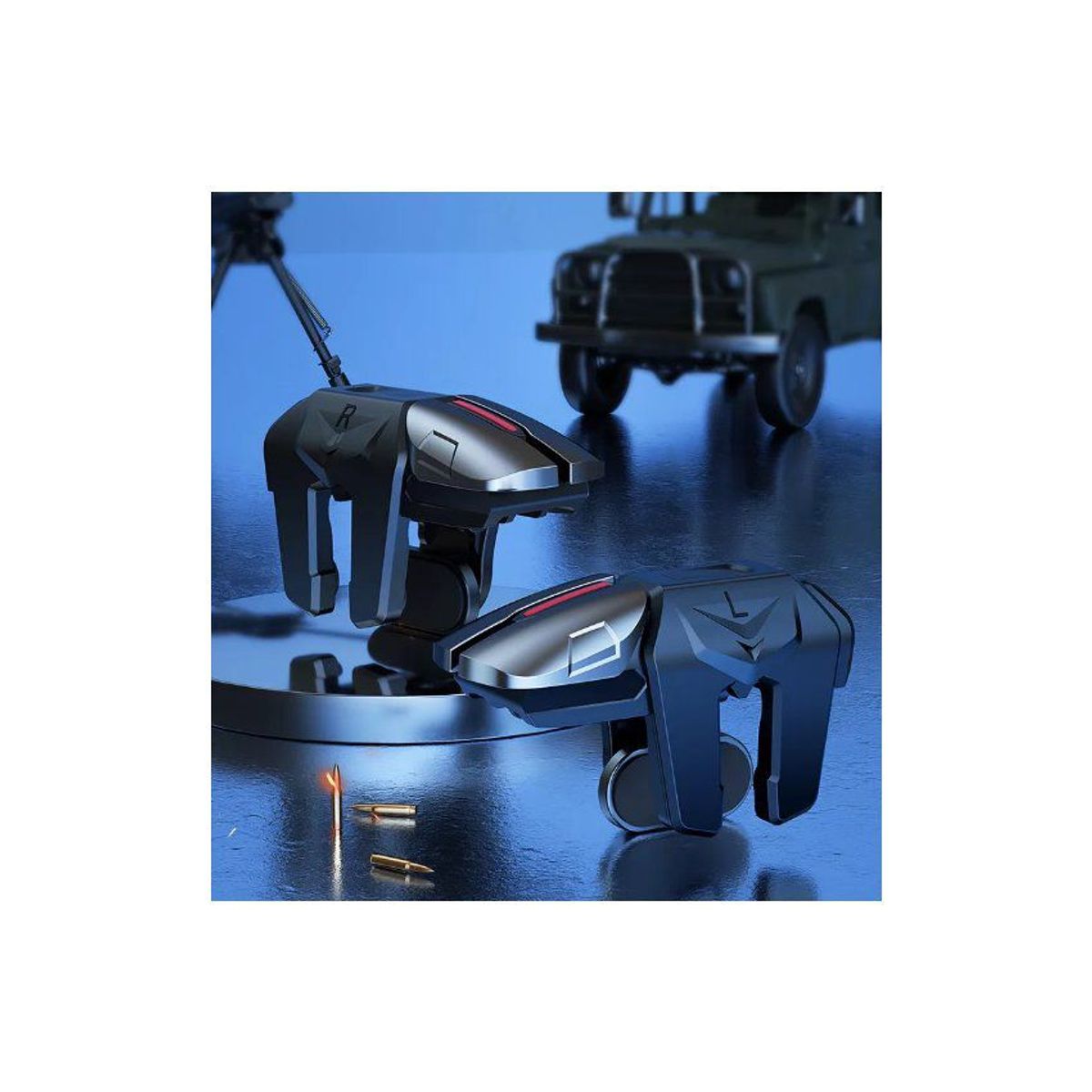 GENERICO - Gatillos para celular l1 r1 botones free fornite cod nueva versión 2.0