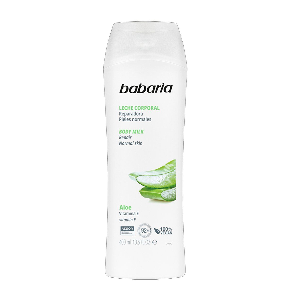BABARIA - Body Milk Aloe Vera 400ml Babaria