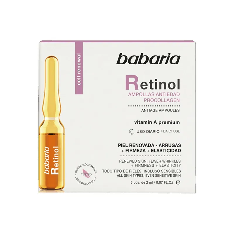 BABARIA - Ampollas Facial Retinol Babaria_123