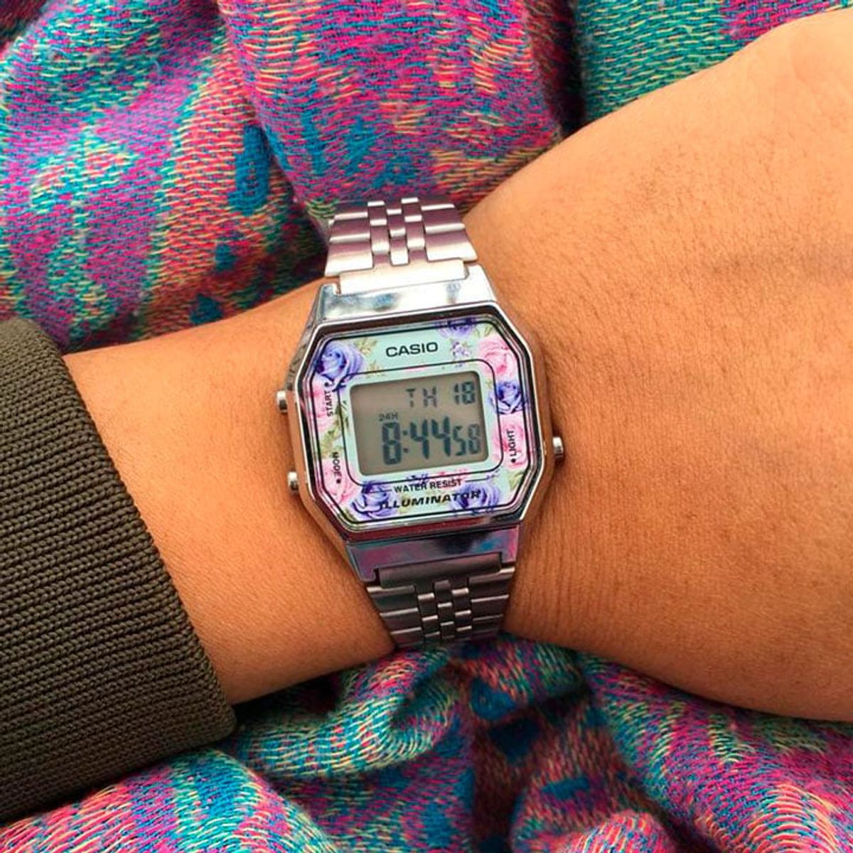 CASIO - Reloj Casio Vintage LA680WA-2C Mujer - Plateado