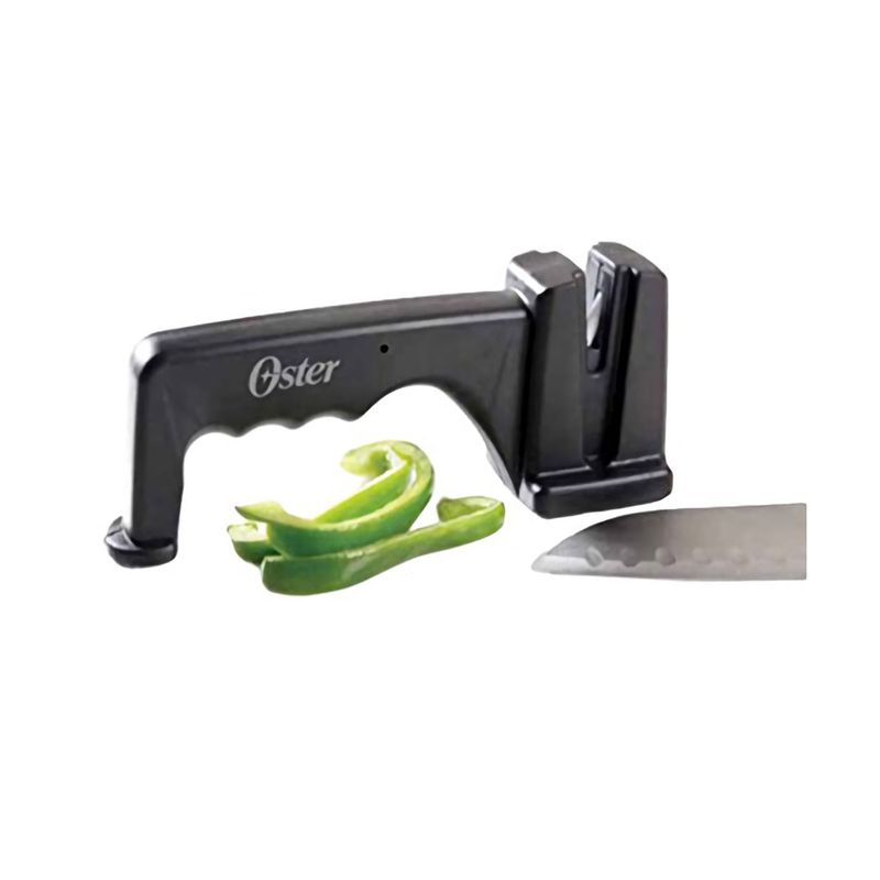 OSTER - Afilador de Cuchillos Mango Ergonómico Negro OSTER 75979-01