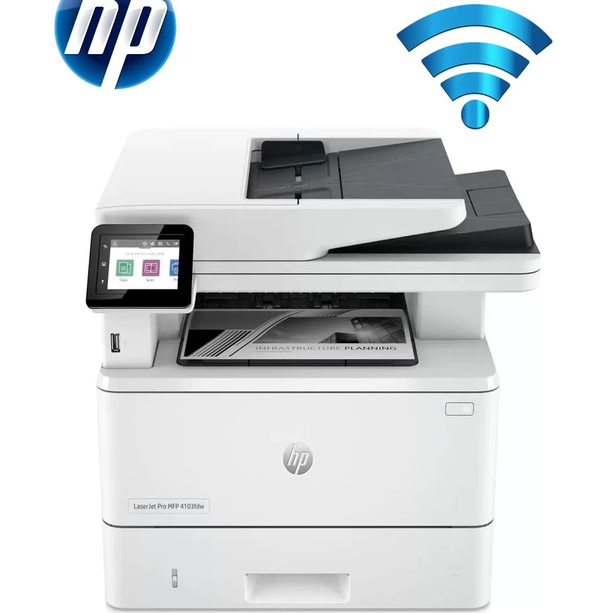 HP - IMPRESORA HP PRO MFP 4103FDW LASERJET MULTIFUNCIONAL MONOCROMATICA