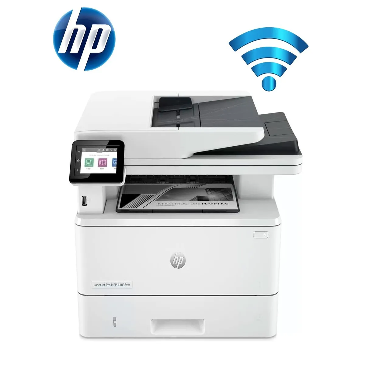 HP - IMPRESORA HP PRO MFP 4103FDW LASERJET MULTIFUNCIONAL MONOCROMATICA