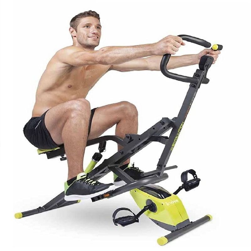 Total fitness Crunch con bicicleta Multifuncional ALPHA GYM