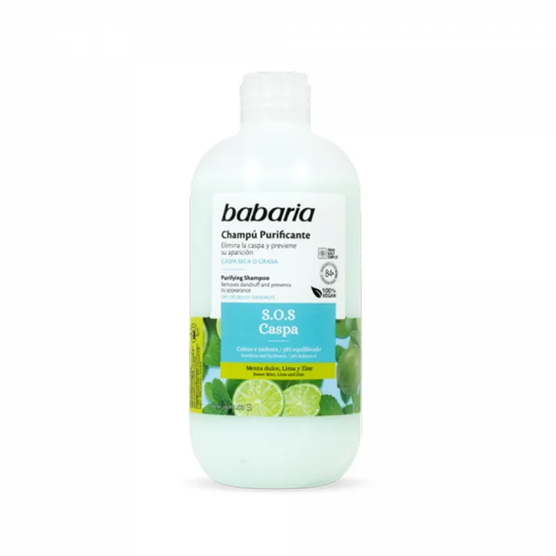 BABARIA - Champú Purificante SOS Caspa Babaria 500ml