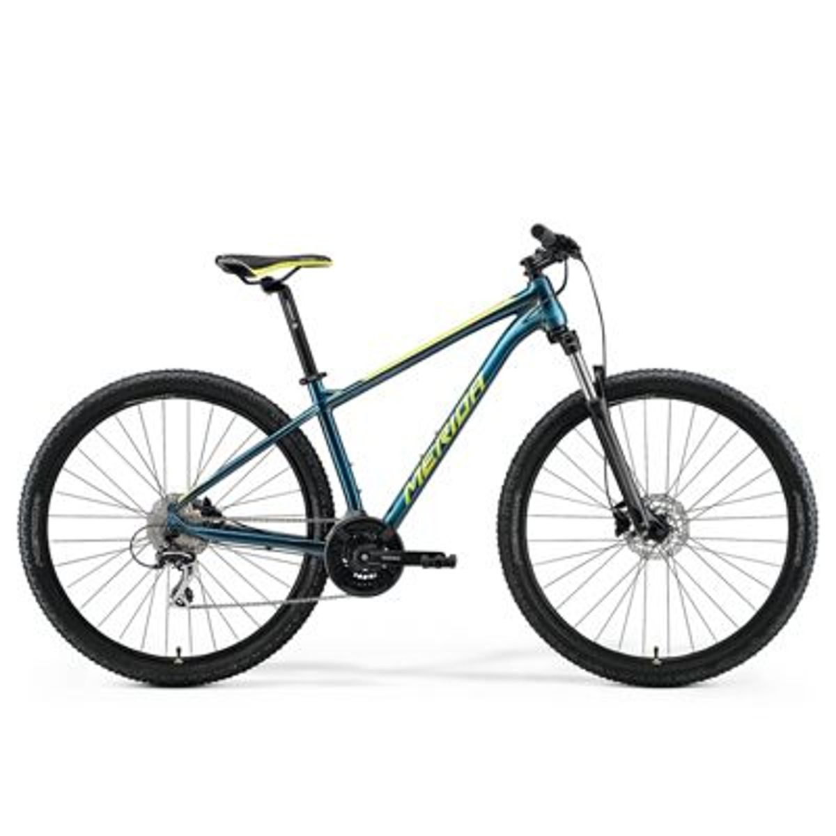 MERIDA - BICICLETA MERIDA BIG.NINE 20-2X ARO 29" M (17) TEAL-BLUE(LIME)