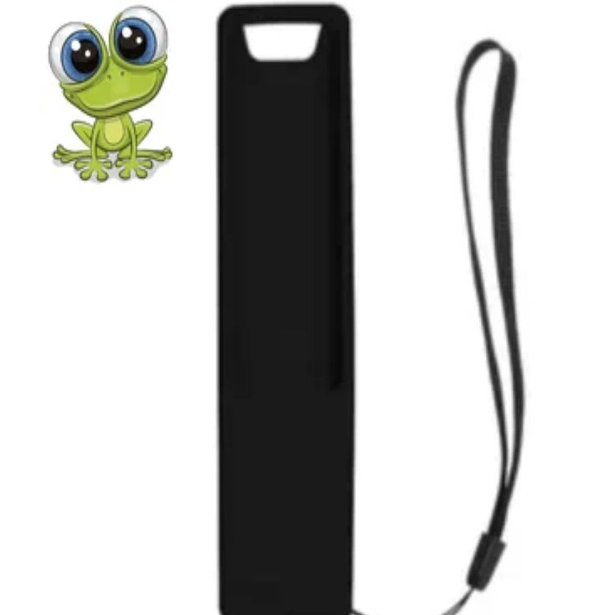 UNIVERSAL - Funda Protectora de Silicona para Control Remoto Samsung Curvo - Negro