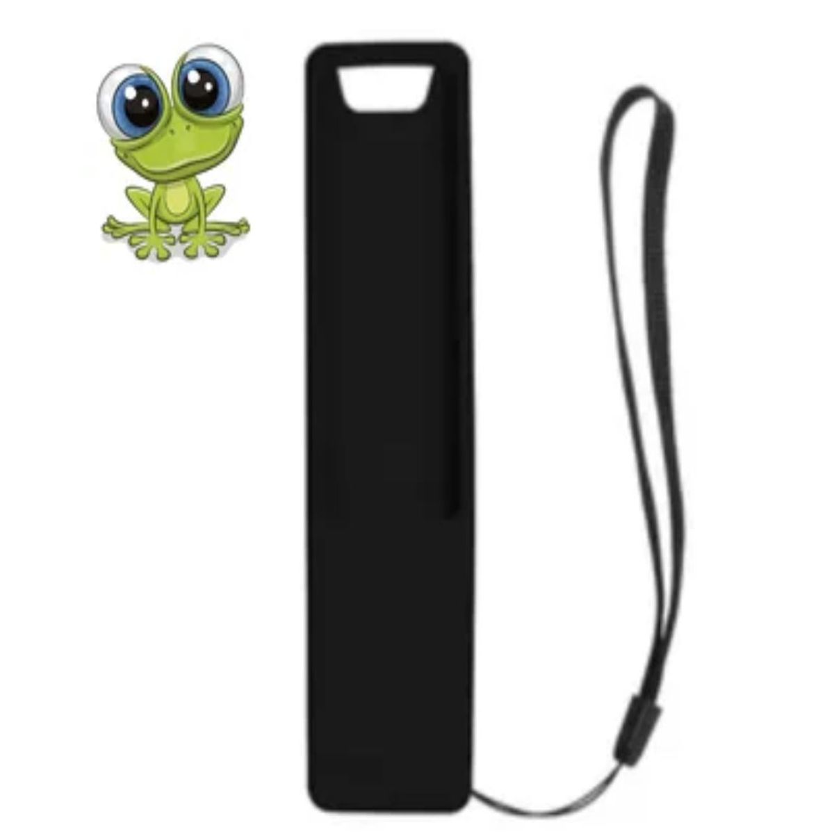 UNIVERSAL - Funda Protectora de Silicona para Control Remoto Samsung Curvo - Negro