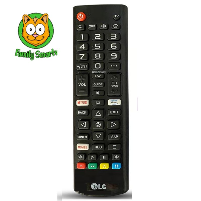 GENERICO - Control Remoto Lg Smart 4K Modo Fútbol Con Pilas