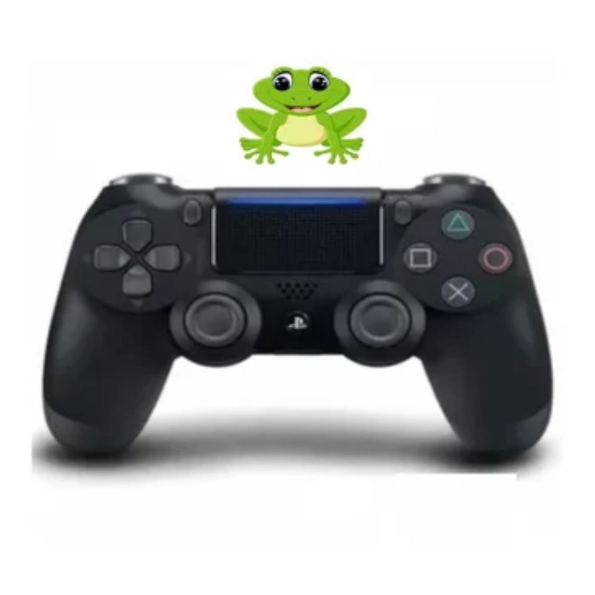 GENERICO - Mando Playstation 4 Dualshock Negro + Cable