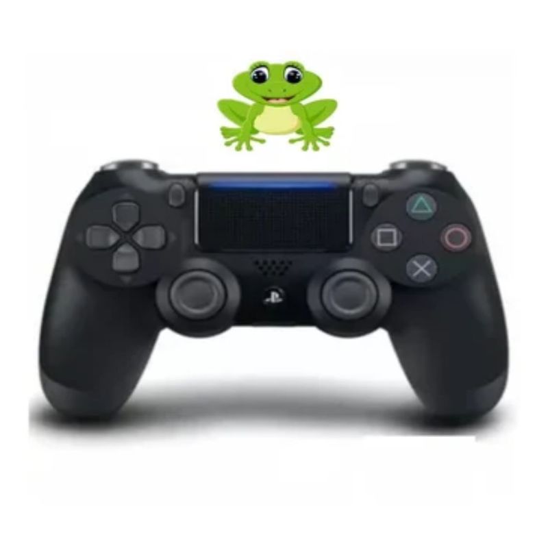 GENERICO - Mando Playstation 4 Dualshock Negro + Cable