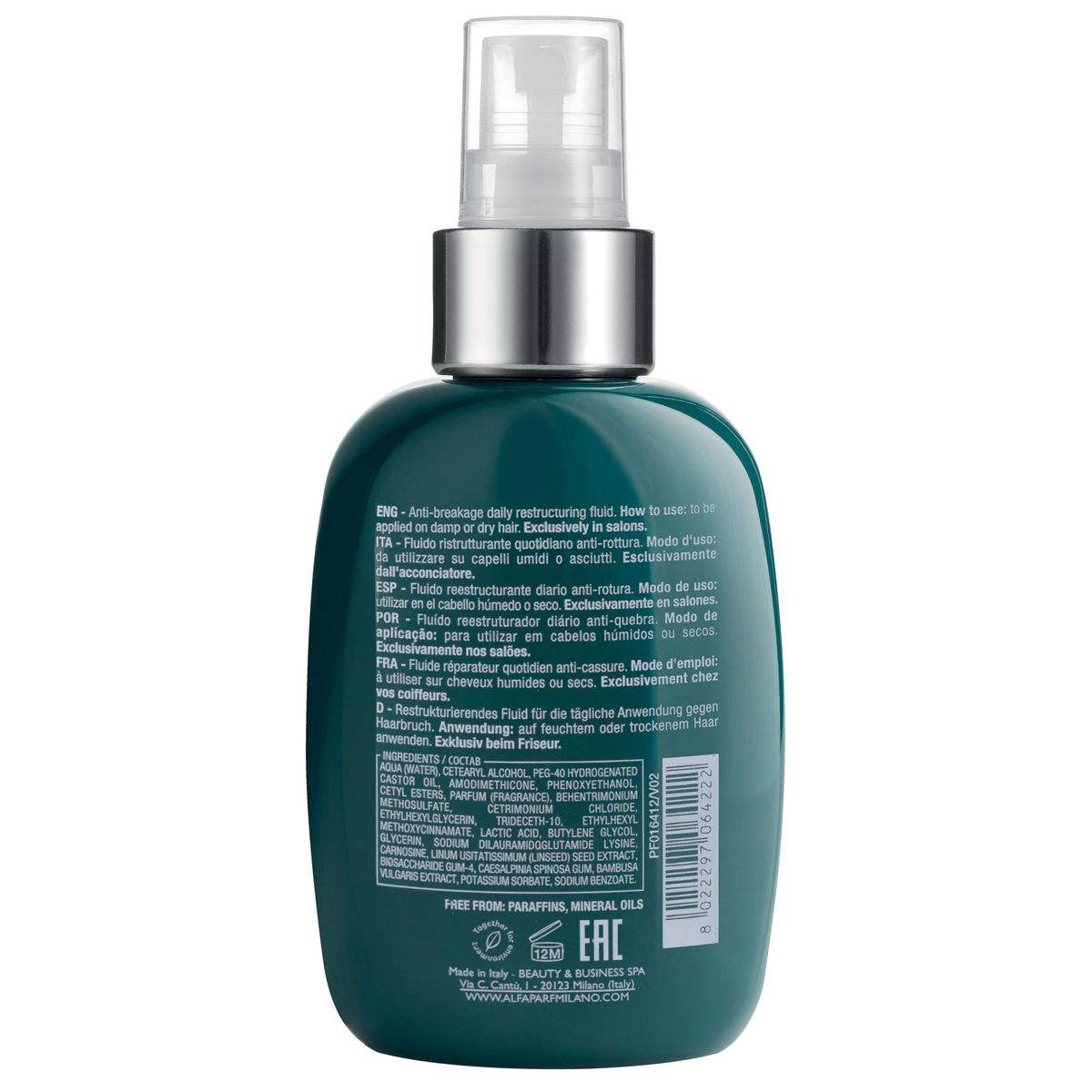 ALFAPARF MILANO - Spray Anti Rotura Alfaparf Reconstruction Anti Breakage 125ml