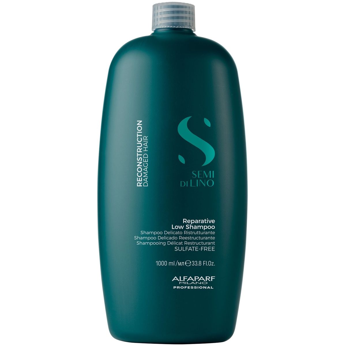 ALFAPARF MILANO - Shampoo Sin Sal 1000ml + Mascarilla + Spray Alfaparf Reconstruction