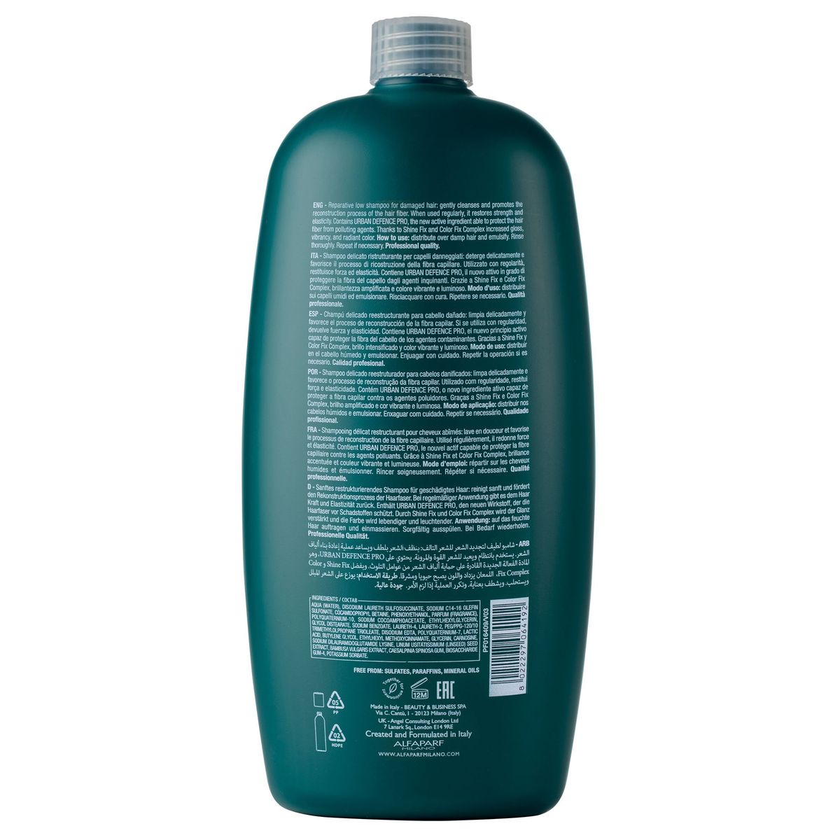 ALFAPARF MILANO - Shampoo 1000ml + Mascarilla + Ampollas Lotion  Alfaparf Reconstruction