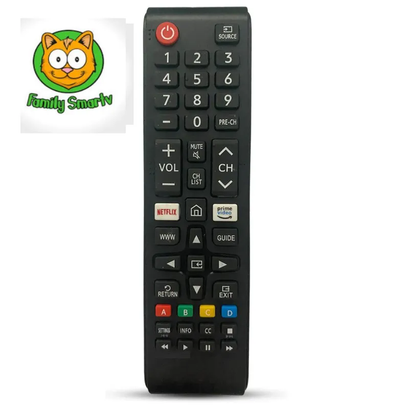 UNIVERSAL - Control Remoto Para tv Samsung Smart Botón Amazon Prime y Netflix