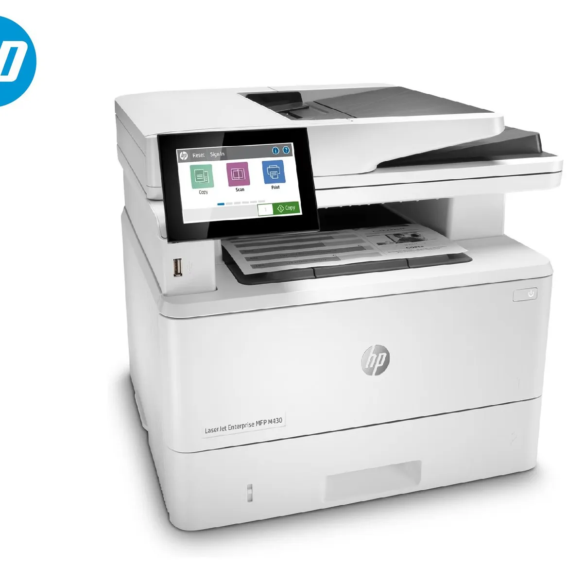 HP - Impresora Láser Multifunción HP LaserJet Enterprise M430f Dúplex- Monocromático