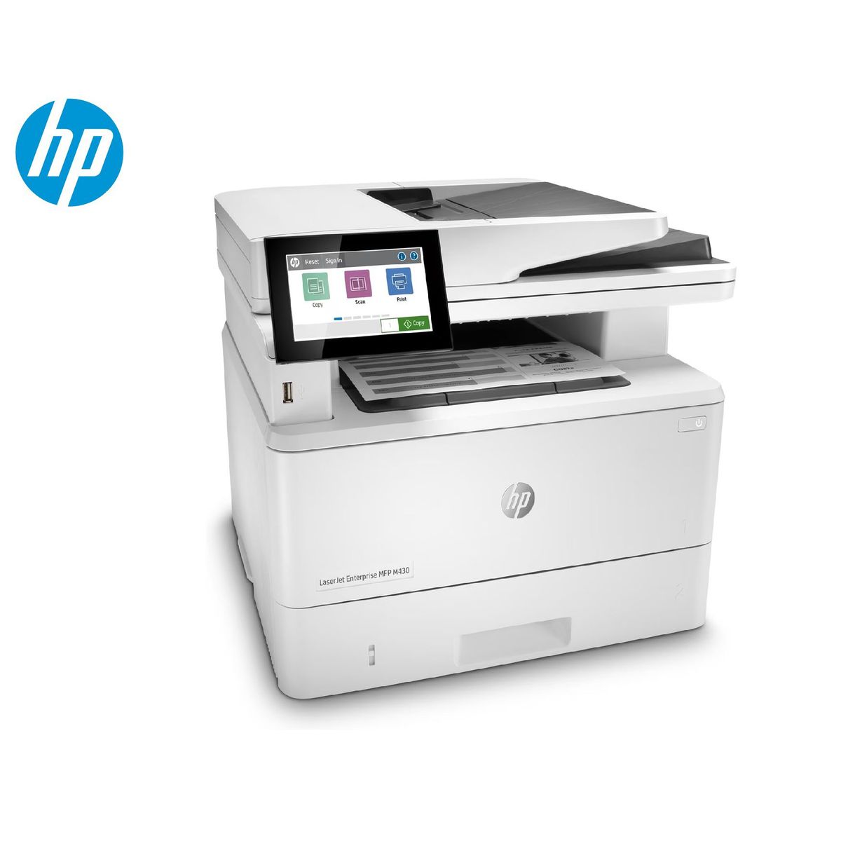 HP - Impresora Láser Multifunción HP LaserJet Enterprise M430f Dúplex- Monocromático