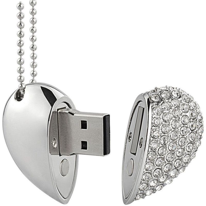 GENERICO - Memoria Usb 64 gb imantado: amor cristalino