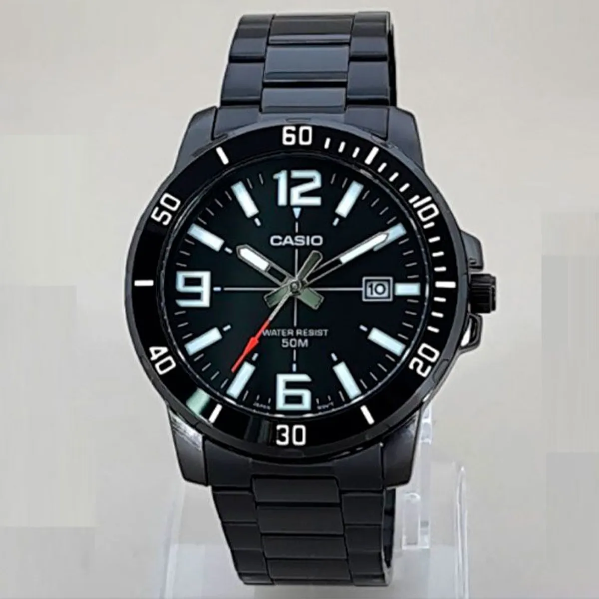 CASIO - Reloj Casio MTP-VD01B-1BV - Negro