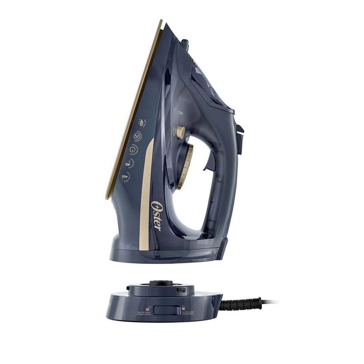 OSTER - Plancha de vapor Oster GCSTCC5000 inalámbrica 2 en 1 vapor variable