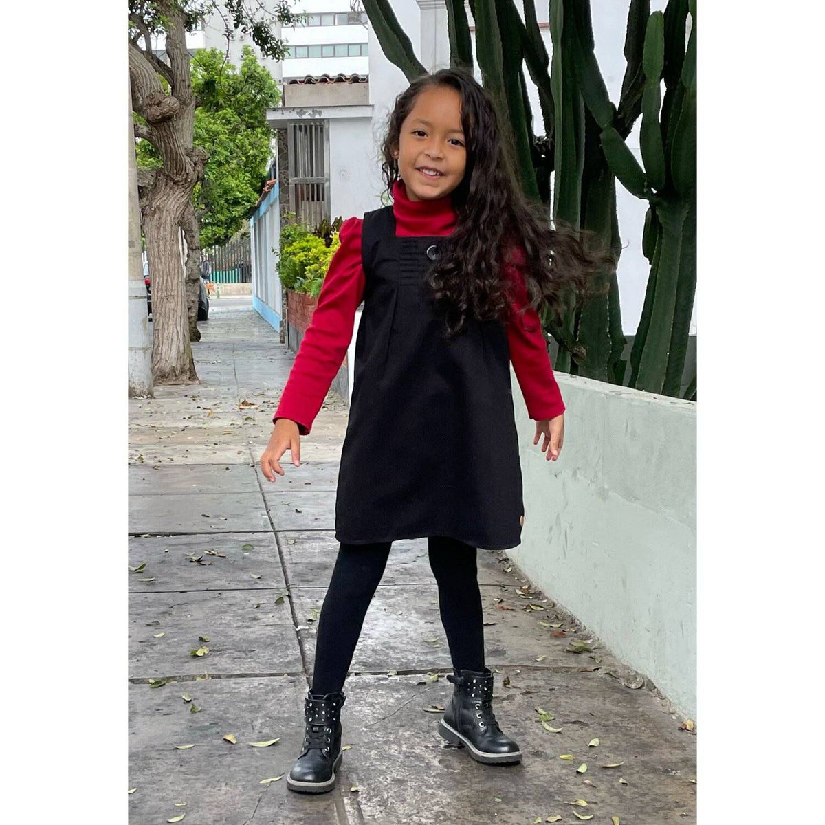 VALU MODA INFANTIL - Conjunto jumper y cafarena para niña