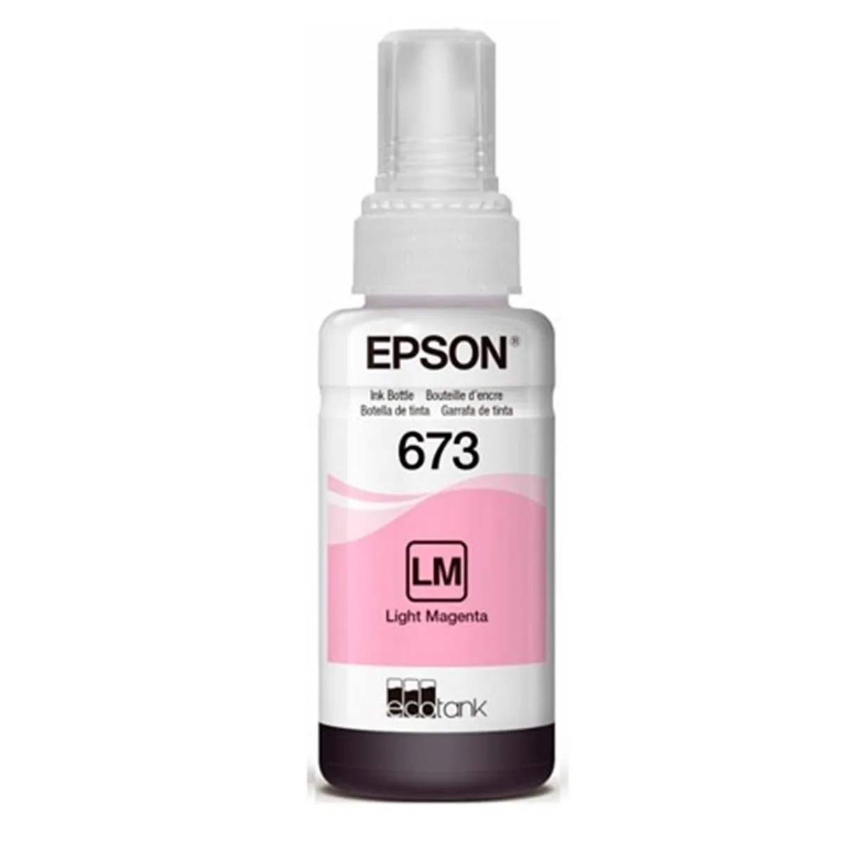 EPSON - TINTA EPSON 673 MAGENTA LIGHT (T673620) ORIGINAL