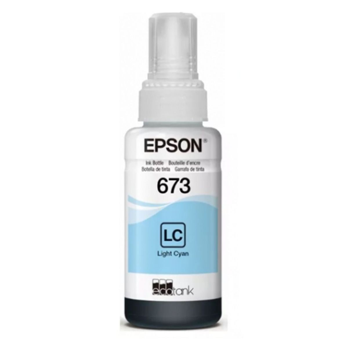 EPSON - TINTA EPSON 673 CIAN LIGHT (T673520) ORIGINAL