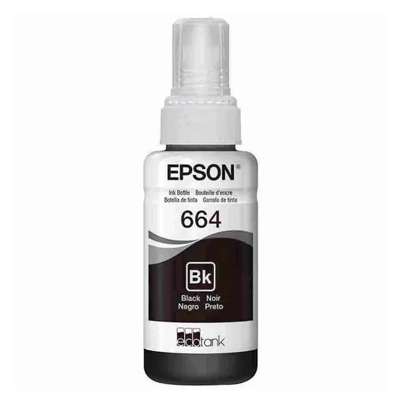 EPSON - TINTA EPSON 664 NEGRO (T664120) ORIGINAL