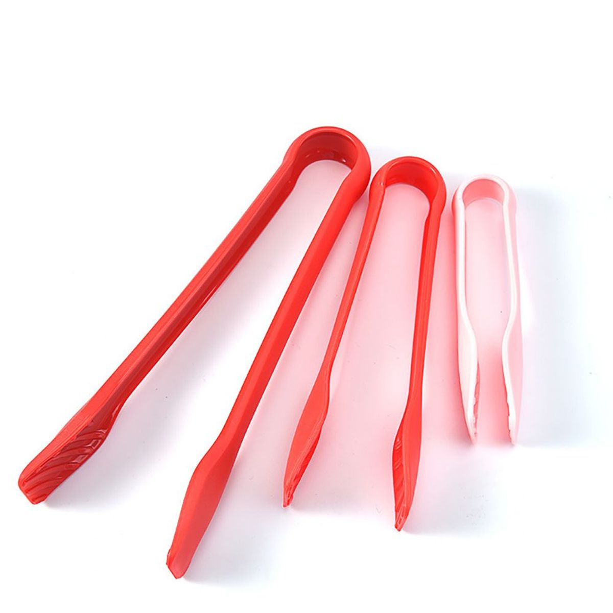 HYGGE - Juego de 3 pinzas clip de plástico de silicona para ensalada