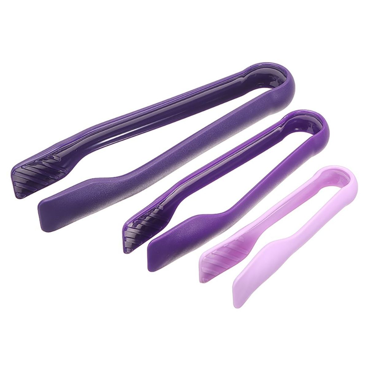 HYGGE - Juego de 3 pinzas clip de plástico de silicona para ensalada