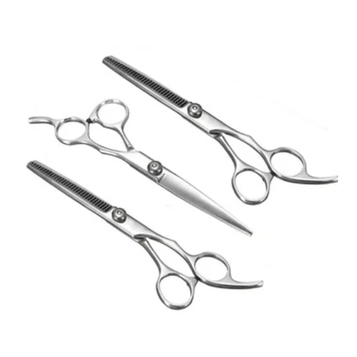 HOLGU - Tijera Barbera Profecional  Entresacadora con Regulador -