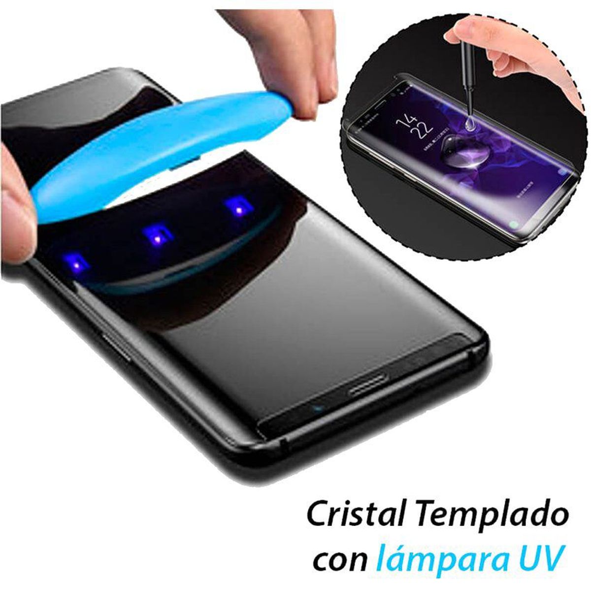 GENERICO - Mica UV Samsung S22 ultra - Transparente