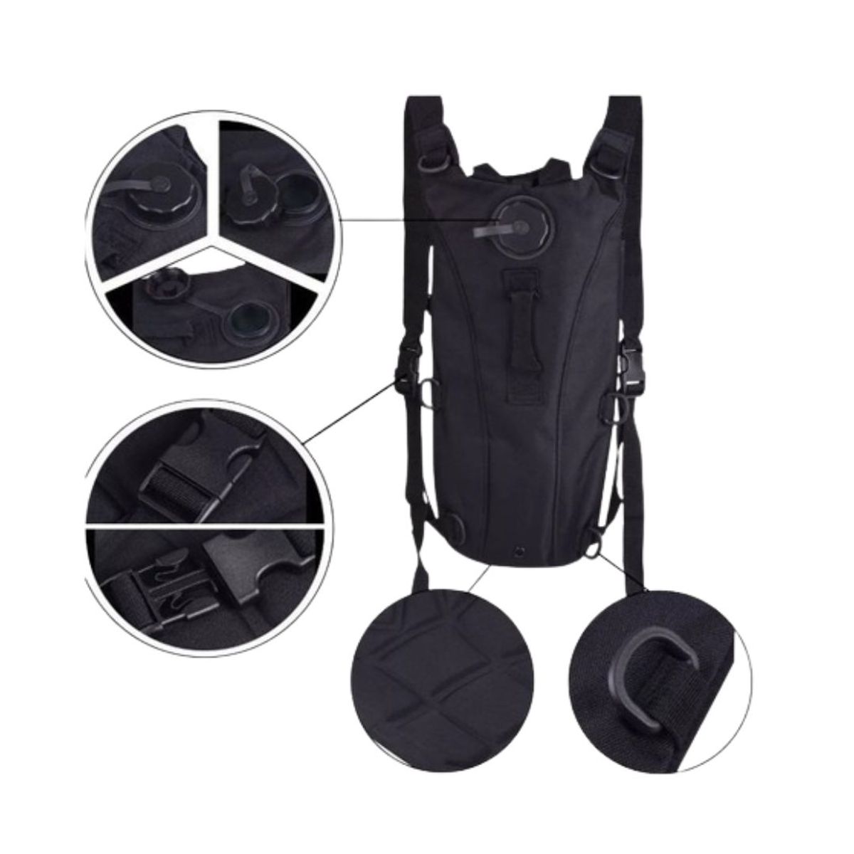 GENERICO - Mochila De Hidratación Tipo Camel Back 25l Deporte Aventura