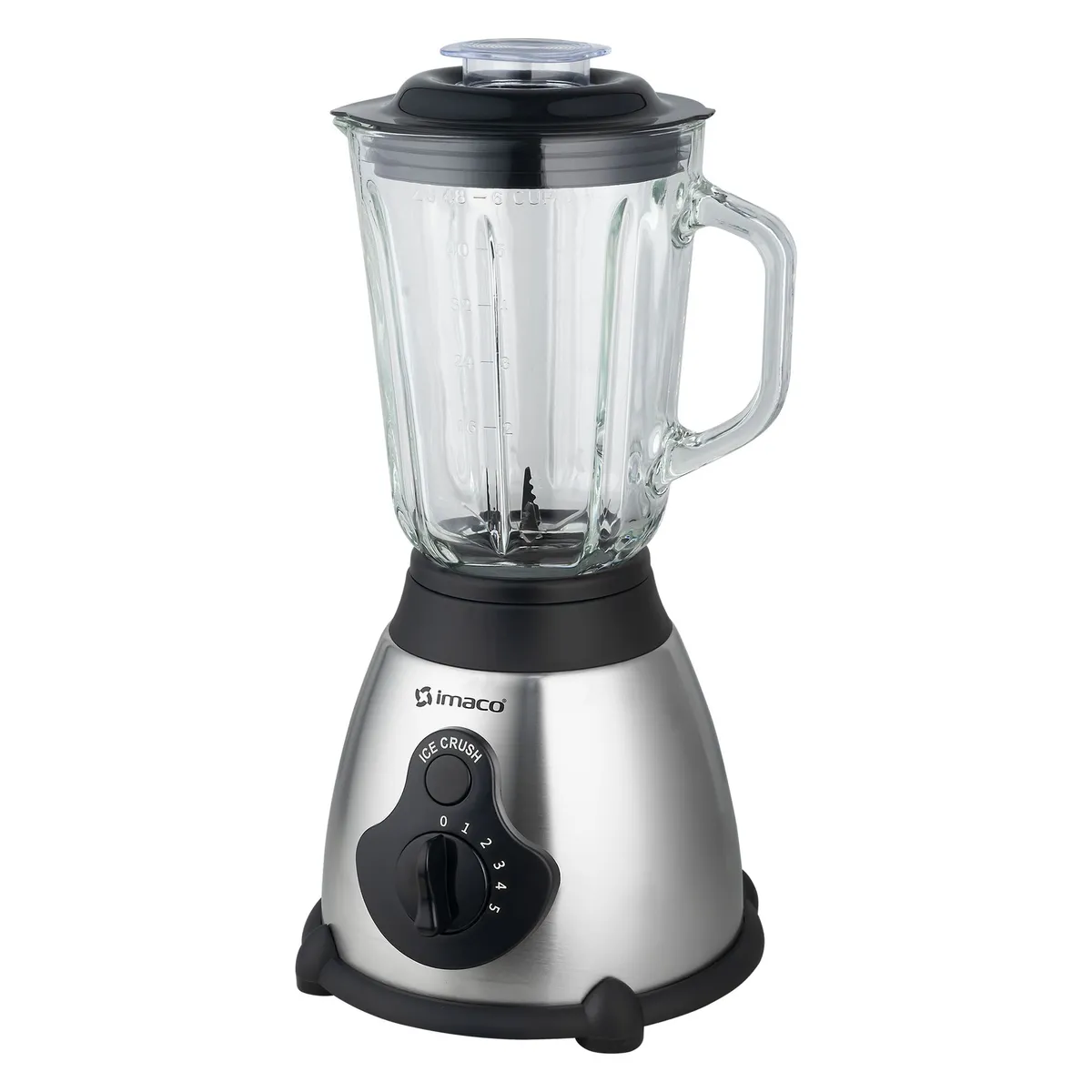 IMACO - Licuadora 1.5Lts 5 velocidades 450W acero inox BLS509 IMACO